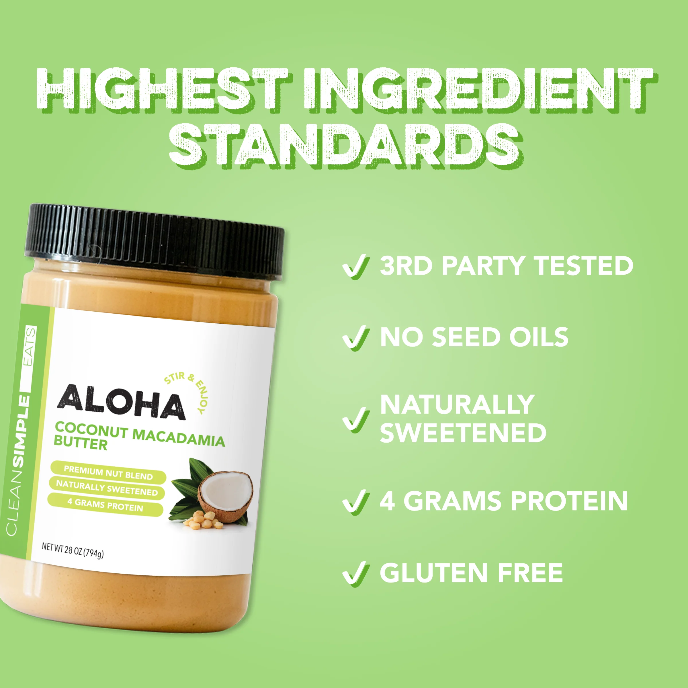 Aloha Nut Butter (28 ounce) - Image 3