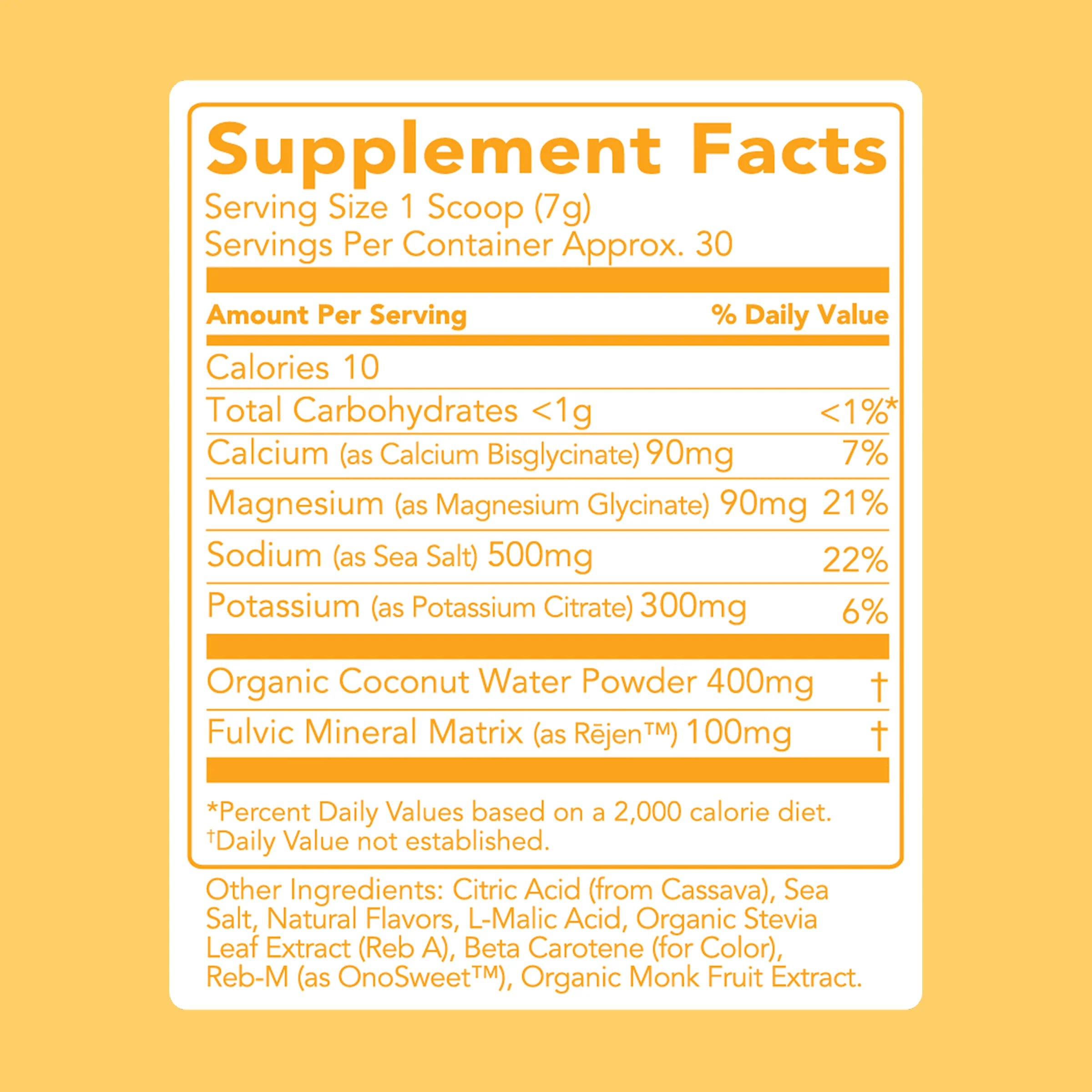 Hydrate + Electrolytes: Hawaiian Sunrise (30 Serving Bag) - Image 5