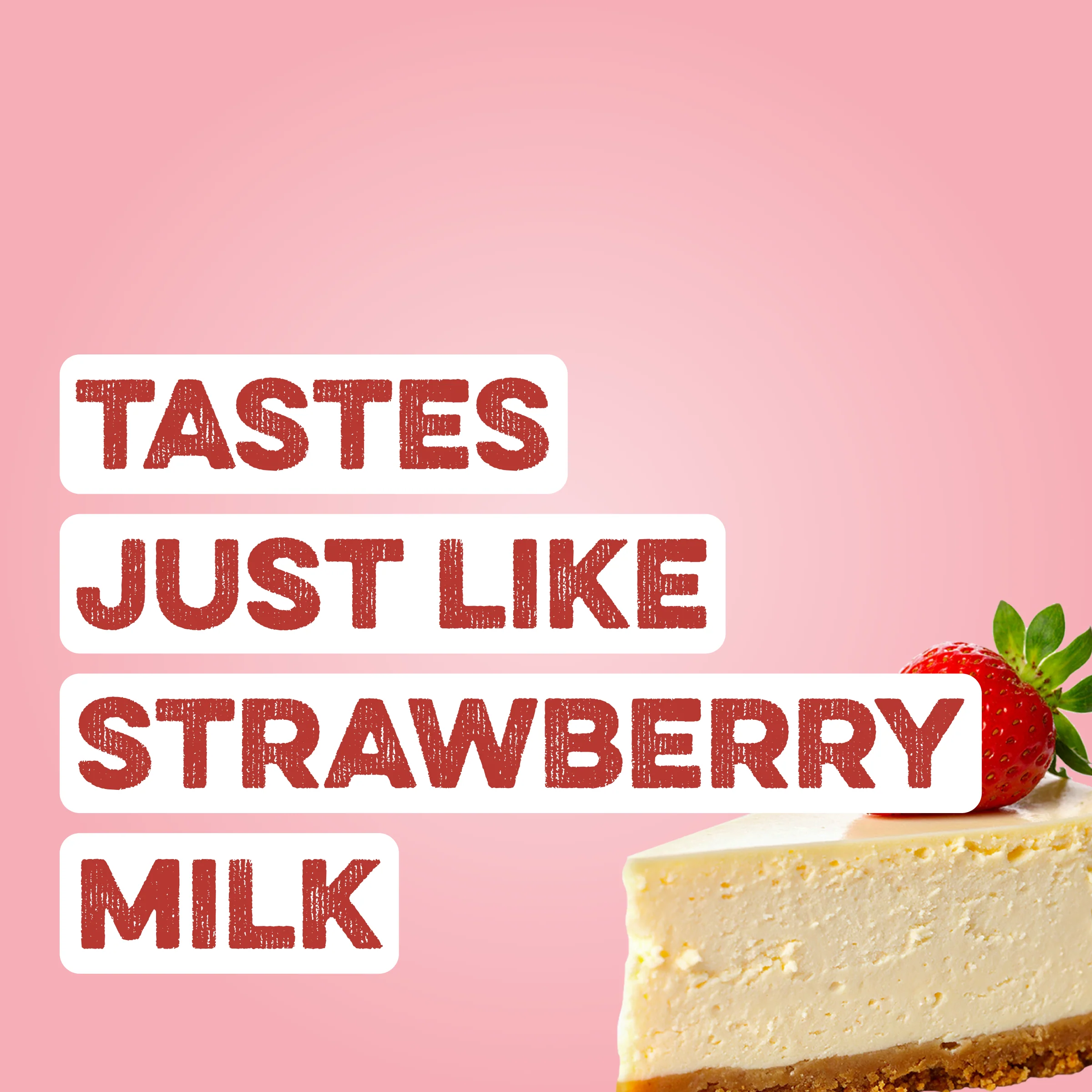 Protein Powder: Strawberry Cheesecake (30 Serving Bag) - Image 2