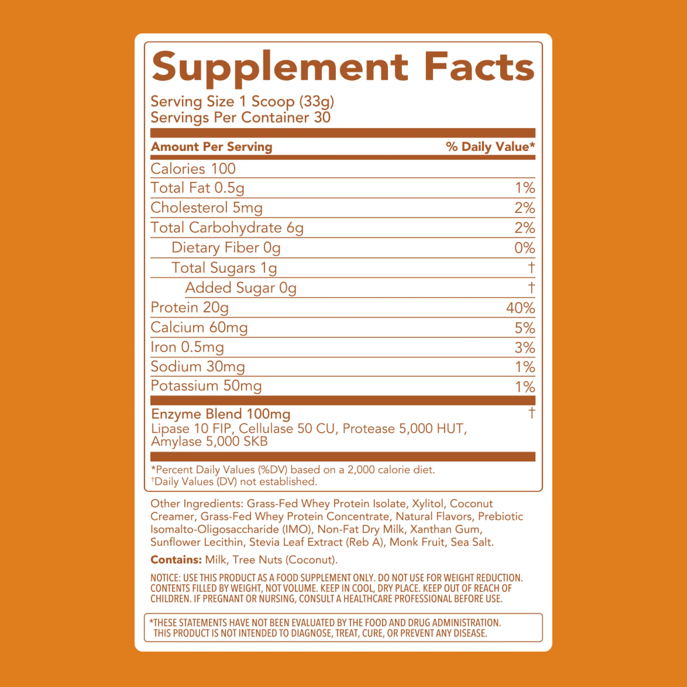 Protein Powder: Toasted Marshmallow (30 Serving) - Image 5