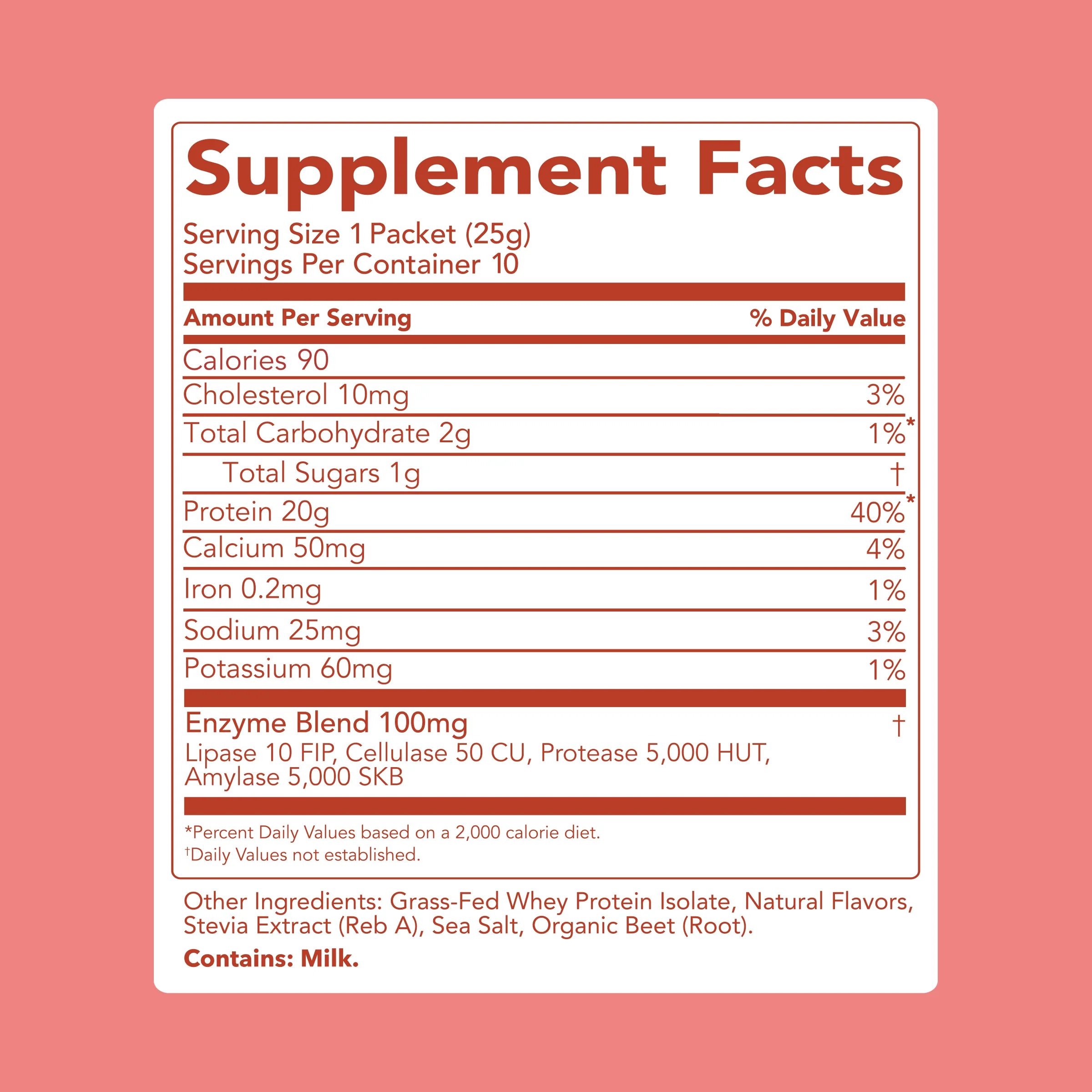 Protein Powder: White Chocolate Peppermint (10 Single Serving Stick Packs) - Image 5